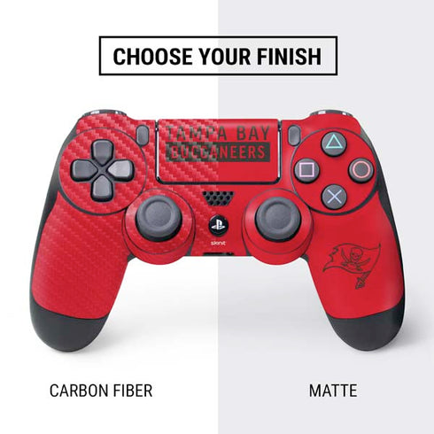 NFL Tampa Bay Buccaneers Red Performance Series PS4 Controller Skin