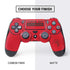 NFL Tampa Bay Buccaneers Red Performance Series PS4 Controller Skin