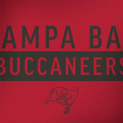 NFL Tampa Bay Buccaneers Red Performance Series Surface Book 2 15in Skin