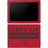 NFL Tampa Bay Buccaneers Red Performance Series Surface Go Skin