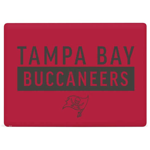 NFL Tampa Bay Buccaneers Red Performance Series Surface Laptop 3 13.5in Skin