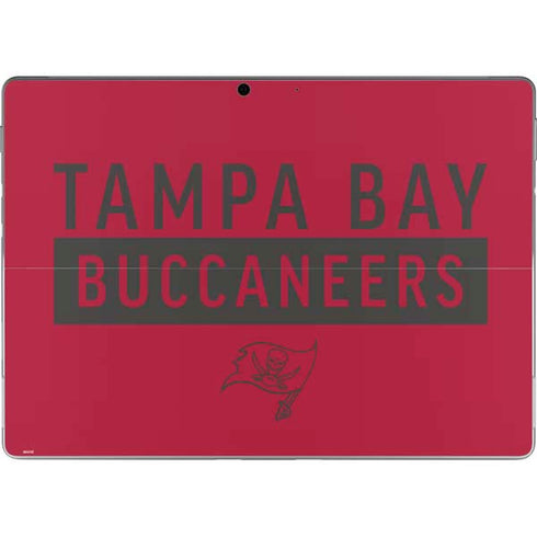 NFL Tampa Bay Buccaneers Red Performance Series Surface Pro 8 Skin