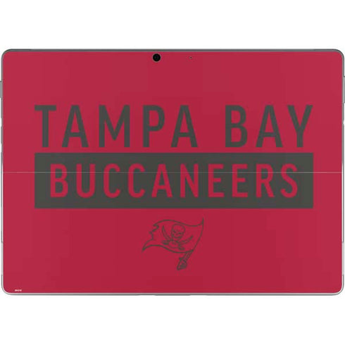 NFL Tampa Bay Buccaneers Red Performance Series Surface Pro 9 Skin