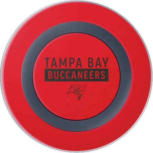 NFL Tampa Bay Buccaneers Red Performance Series Wireless Charger Skin