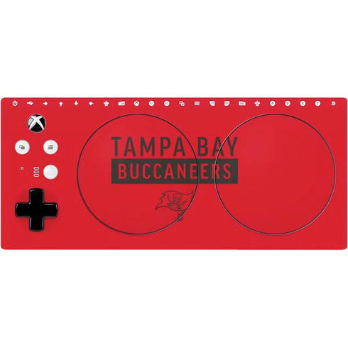 NFL Tampa Bay Buccaneers Red Performance Series Xbox Adaptive Controller Skin