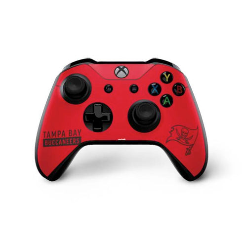 NFL Tampa Bay Buccaneers Red Performance Series Xbox One X Controller Skin