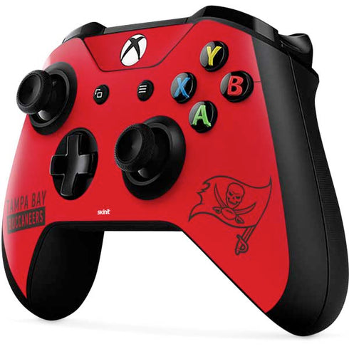 NFL Tampa Bay Buccaneers Red Performance Series Xbox One X Controller Skin
