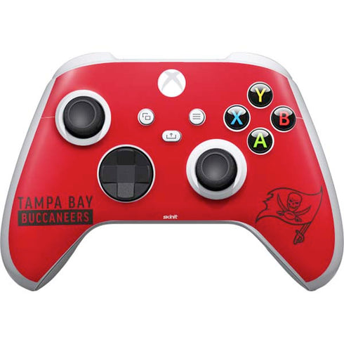 NFL Tampa Bay Buccaneers Red Performance Series Xbox Series S Controller Skin