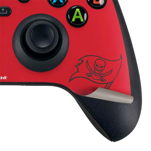 NFL Tampa Bay Buccaneers Red Performance Series Xbox Series X Controller Skin
