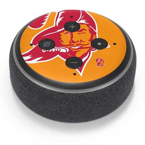 NFL Tampa Bay Buccaneers Retro Logo Amazon Echo Dot Skin