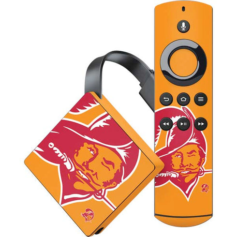 NFL Tampa Bay Buccaneers Retro Logo Amazon Fire TV Skin