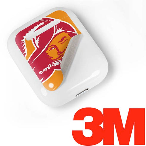 NFL Tampa Bay Buccaneers Retro Logo Apple AirPods Skin