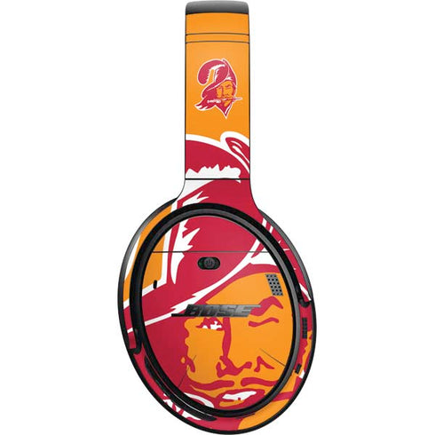 NFL Tampa Bay Buccaneers Retro Logo Bose QuietComfort 35 II Headphones Skin