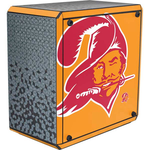 NFL Tampa Bay Buccaneers Retro Logo Cooler Master MasterBox Q300L Mini Tower Skin