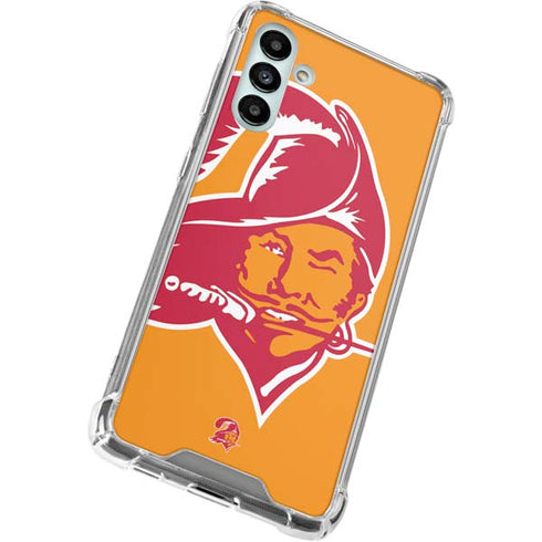 NFL Tampa Bay Buccaneers Retro Logo Galaxy A13 5G Clear Case