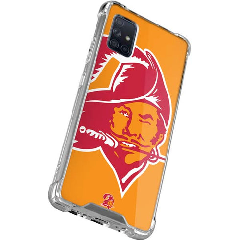 NFL Tampa Bay Buccaneers Retro Logo Galaxy A51 5G Clear Case