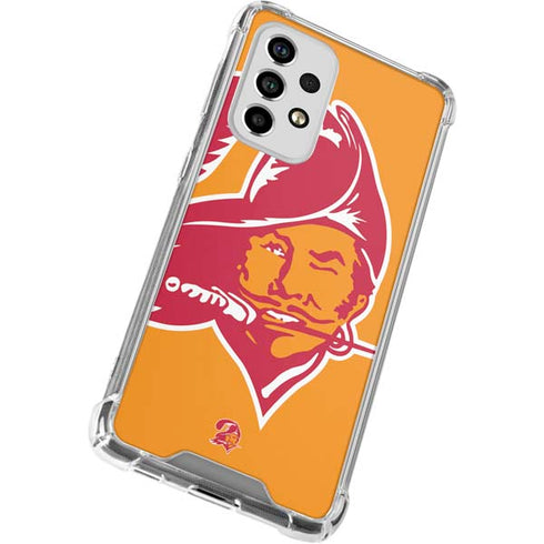 NFL Tampa Bay Buccaneers Retro Logo Galaxy A53 5G Clear Case