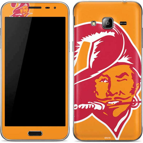 NFL Tampa Bay Buccaneers Retro Logo Galaxy J3 Skin