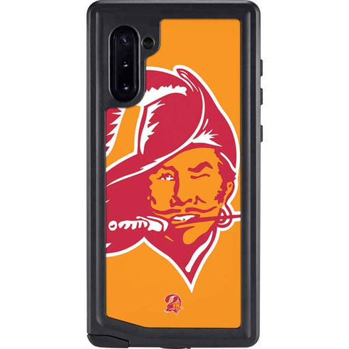 NFL Tampa Bay Buccaneers Retro Logo Galaxy Note 10 Waterproof Case