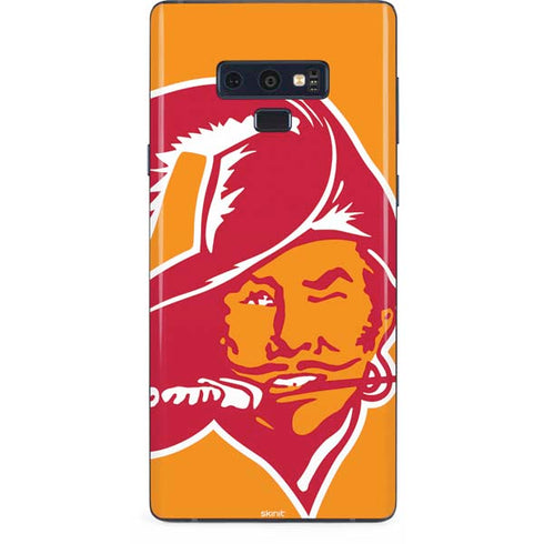 NFL Tampa Bay Buccaneers Retro Logo Galaxy Note 9 Skin