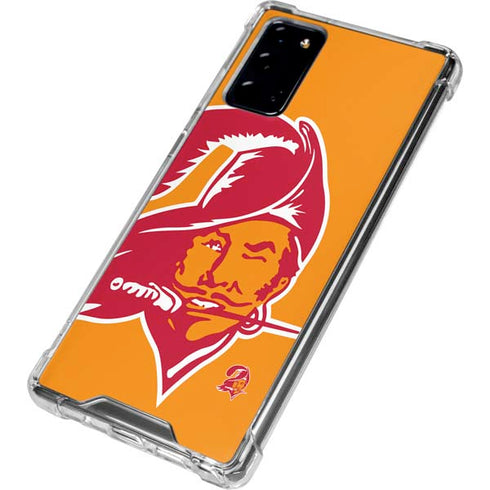 NFL Tampa Bay Buccaneers Retro Logo Galaxy Note20 5G Clear Case