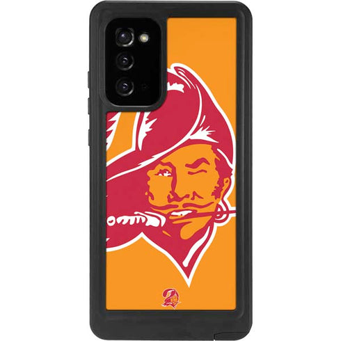 NFL Tampa Bay Buccaneers Retro Logo Galaxy Note20 5G Waterproof Case