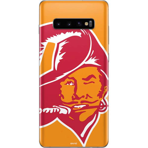 NFL Tampa Bay Buccaneers Retro Logo Galaxy S10 Plus Skin