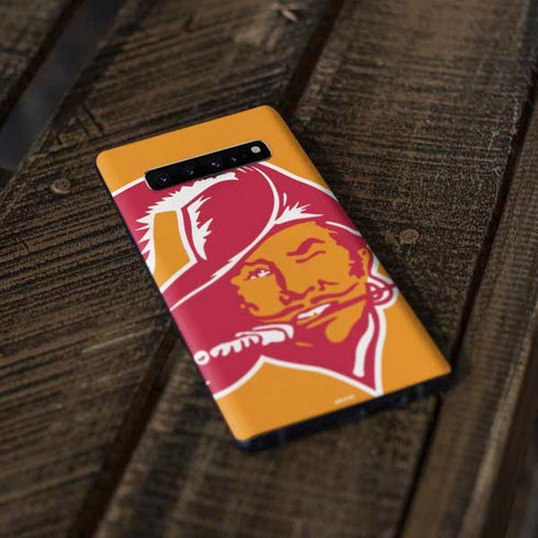 NFL Tampa Bay Buccaneers Retro Logo Galaxy S10 Plus Skin