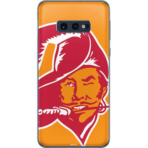 NFL Tampa Bay Buccaneers Retro Logo Galaxy S10e Skin