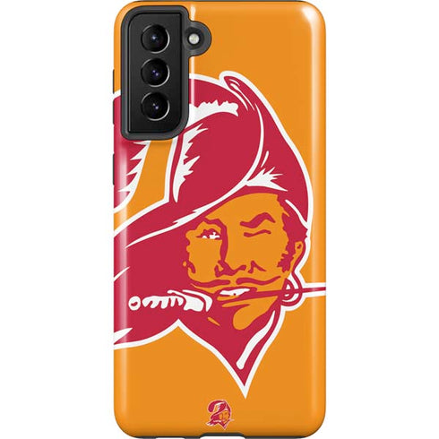 NFL Tampa Bay Buccaneers Retro Logo Galaxy S21 FE Pro Case