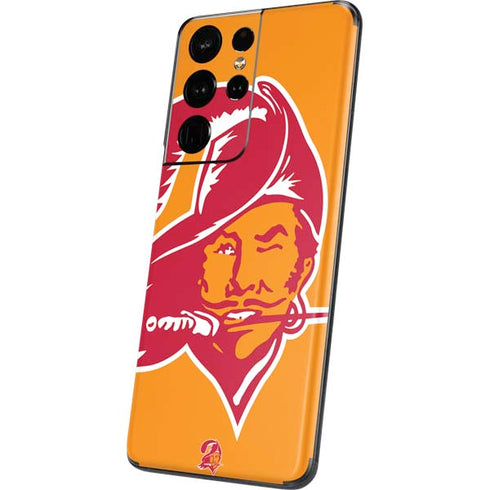 NFL Tampa Bay Buccaneers Retro Logo Galaxy S21 Ultra 5G Skin
