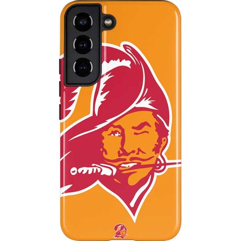 NFL Tampa Bay Buccaneers Retro Logo Galaxy S22 Pro Case