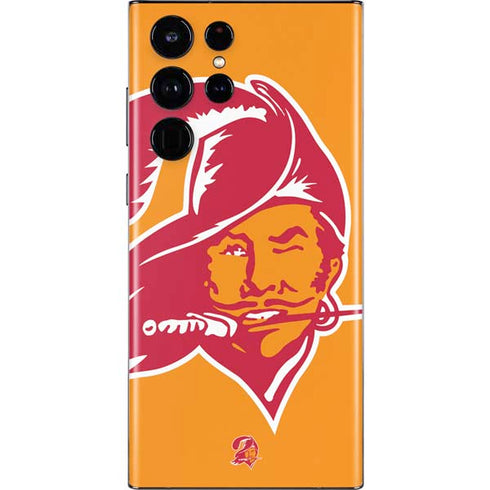 NFL Tampa Bay Buccaneers Retro Logo Galaxy S22 Ultra Skin