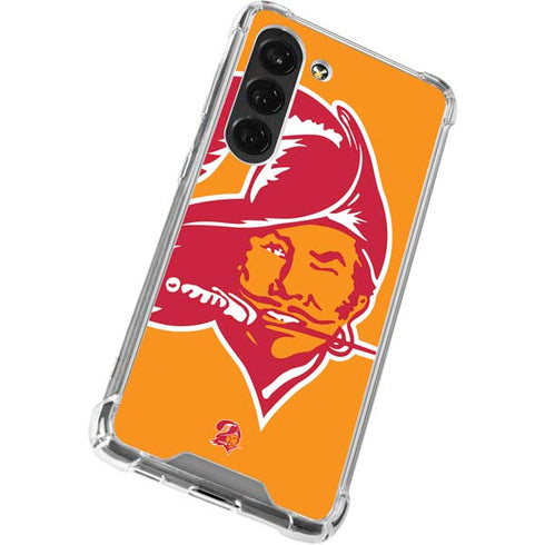 NFL Tampa Bay Buccaneers Retro Logo Galaxy S23 Clear Case