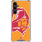 NFL Tampa Bay Buccaneers Retro Logo Galaxy S23 FE Clear Case