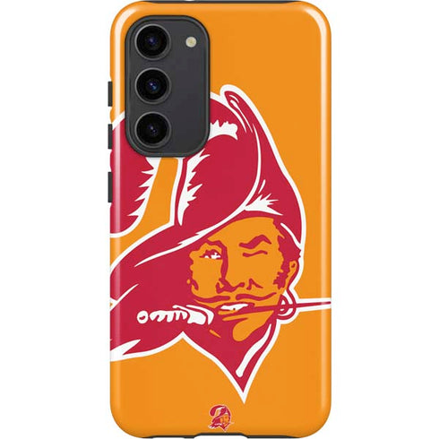 NFL Tampa Bay Buccaneers Retro Logo Galaxy S23 Plus Pro Case