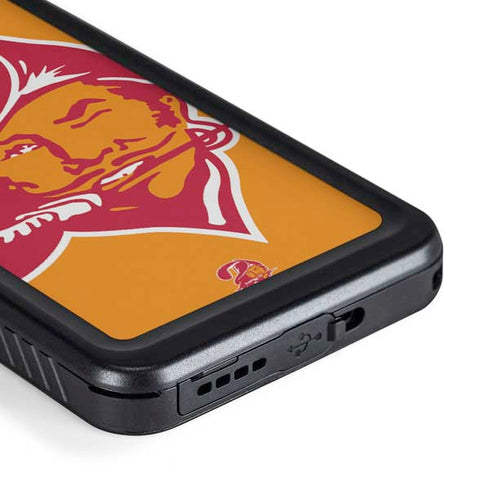 NFL Tampa Bay Buccaneers Retro Logo Galaxy S23 Waterproof Case