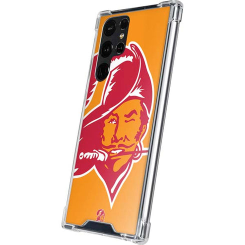 NFL Tampa Bay Buccaneers Retro Logo Galaxy S24 Ultra Clear Case