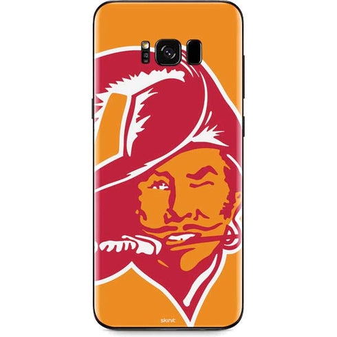 NFL Tampa Bay Buccaneers Retro Logo Galaxy S8 Plus Skin