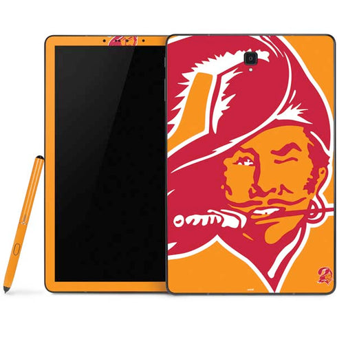 NFL Tampa Bay Buccaneers Retro Logo Samsung Galaxy Tab Skin