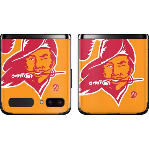 NFL Tampa Bay Buccaneers Retro Logo Galaxy Z Flip Skin