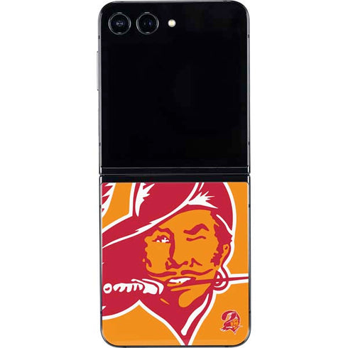 NFL Tampa Bay Buccaneers Retro Logo Galaxy Z Flip5 5G Skin