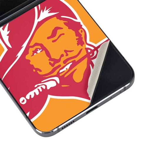 NFL Tampa Bay Buccaneers Retro Logo Galaxy Z Flip5 5G Skin