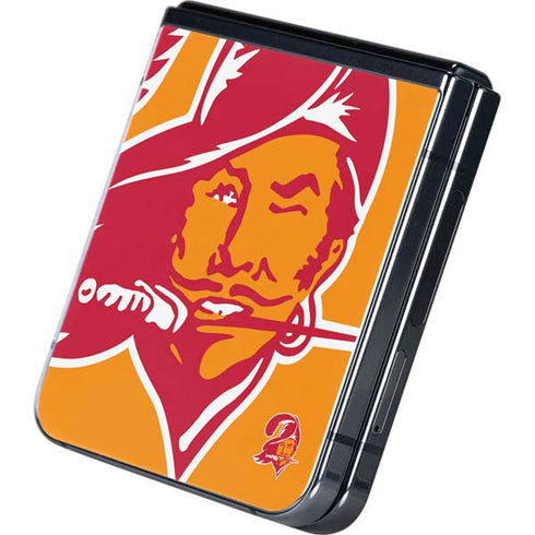 NFL Tampa Bay Buccaneers Retro Logo Galaxy Z Flip5 5G Skin
