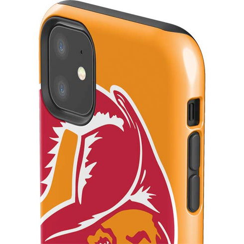 NFL Tampa Bay Buccaneers Retro Logo iPhone 11 Impact Case