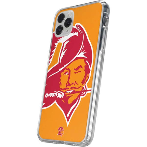 NFL Tampa Bay Buccaneers Retro Logo iPhone 11 Pro Clear Case