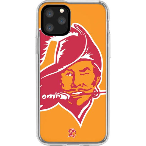 NFL Tampa Bay Buccaneers Retro Logo iPhone 11 Pro Clear Case