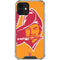 NFL Tampa Bay Buccaneers Retro Logo iPhone 12 Clear Case