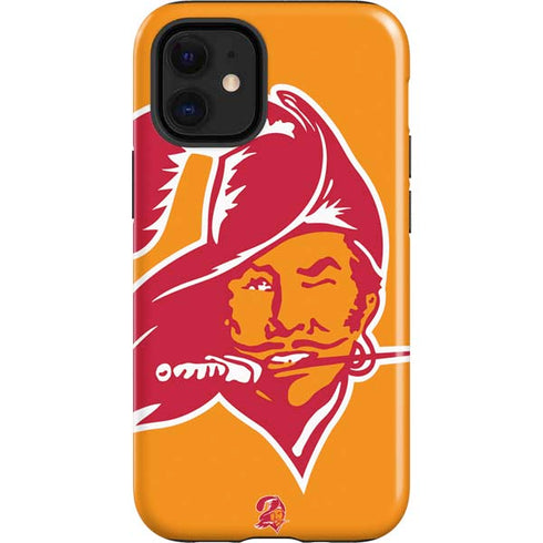 NFL Tampa Bay Buccaneers Retro Logo iPhone 12 Mini Impact Case