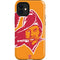 NFL Tampa Bay Buccaneers Retro Logo iPhone 12 Mini Impact Case